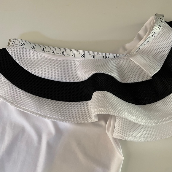 One Shoulder Ruffle Bodysuit - Picture 7 of 7